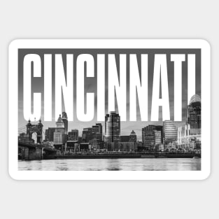 Cincinnati Cityscape Sticker